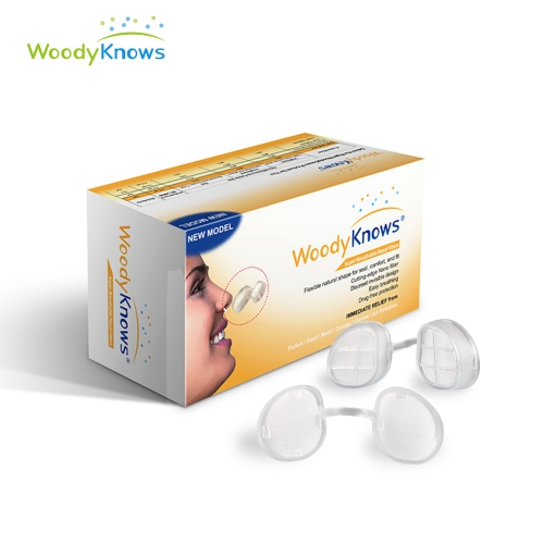 WoodyKnowsスーパー通気性鼻用フィルター鼻用フィルター鼻腔用スクリーン、アレルギー緩和、花粉、ダスト、ダンダー、金型アレルゲン